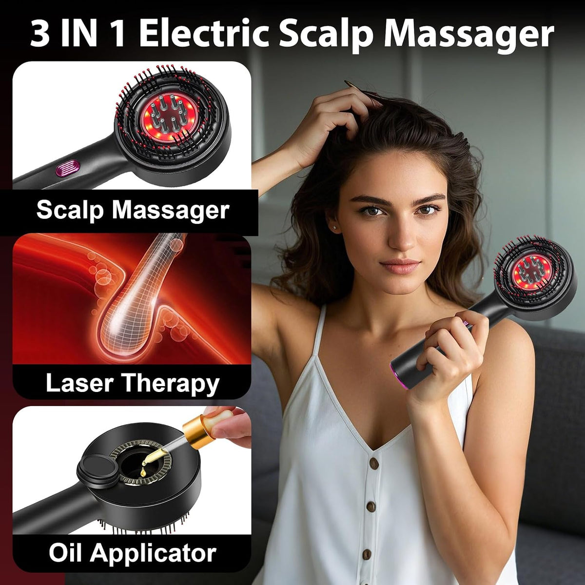 Red Light Hair Growth Stimulator